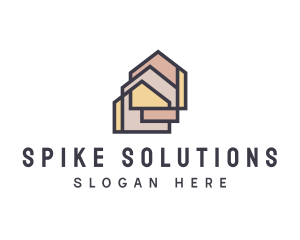  House Apartment Realty logo design