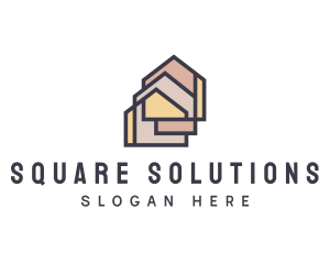  House Apartment Realty logo design