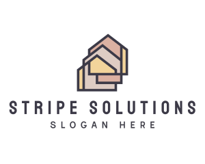  House Apartment Realty logo design