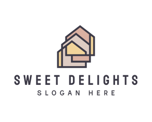  House Apartment Realty logo design