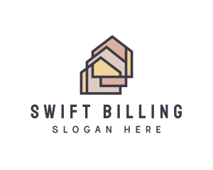  House Apartment Realty logo design