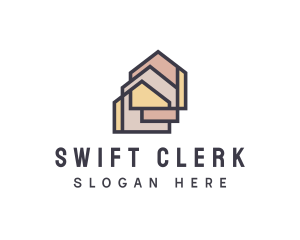  House Apartment Realty logo design