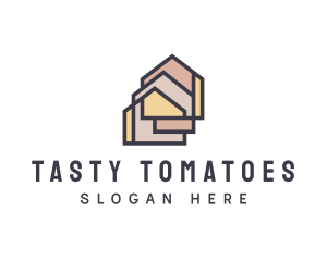  House Apartment Realty logo design