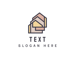  House Apartment Realty logo design