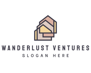  House Apartment Realty logo design