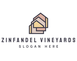  House Apartment Realty logo design