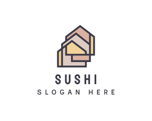  House Apartment Realty logo design