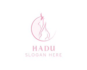 Classy - Naked Woman Body logo design