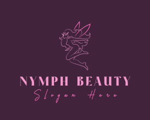 Pink Fairy Beauty logo design