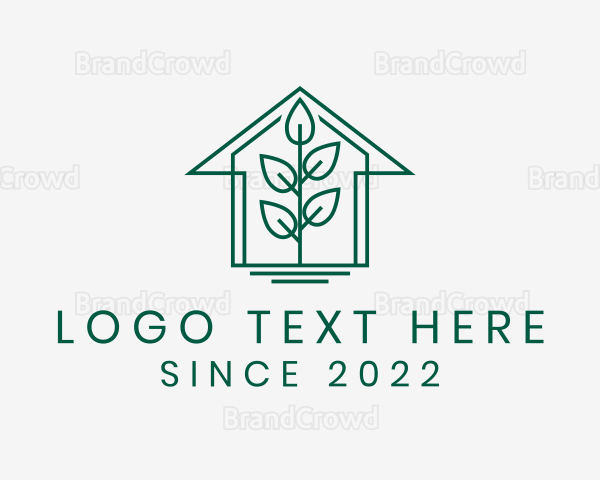 Botany House Plant Logo