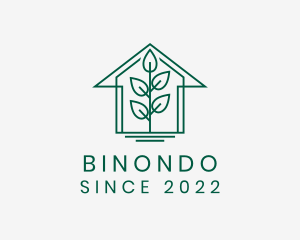 Agricultural - Botany House Plant logo design