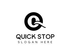 Generic Swoosh Letter Q logo design