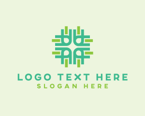 Boutique - Natural Abstract Pattern logo design