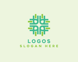 Organization - Natural Abstract Pattern logo design