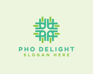 Natural Abstract Pattern  logo design