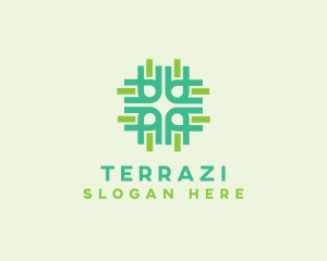 Natural Abstract Pattern  logo design