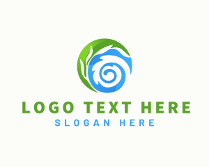 Sustainable - Healthy Natural Water logo design