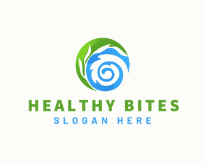 Healthy Natural Water logo design