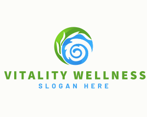 Healthy Natural Water logo design