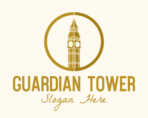 London Clock Tower logo design