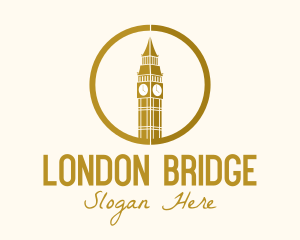 London Clock Tower logo design