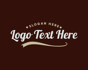 Restaurant - Stylish Restaurant Wordmark logo design