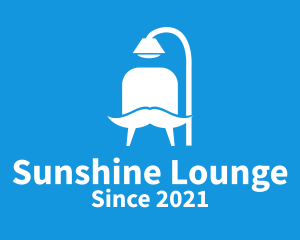 Moustache Chair Furniture logo design