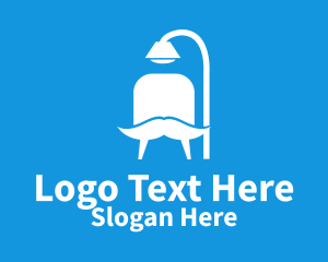 Moustache Chair Furniture Logo