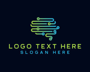 Digital - Brain Digital Network logo design