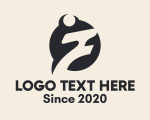Karate - Generic Human Letter Z logo design