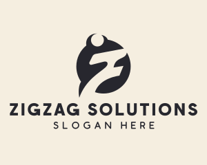 Generic Human Letter Z logo design