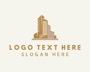 Office Space - Building Apartment Property logo design