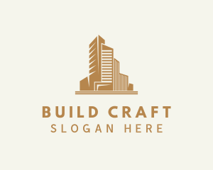 Building Apartment Property logo design