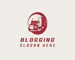 Trailer - Truck Cargo Forwarding logo design