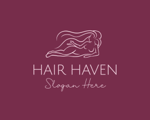 Hair - Nude Woman Hair logo design