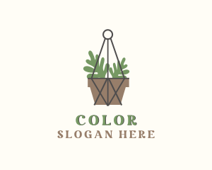 Specialty Store - Macrame Plant Pot logo design