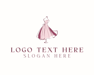 Stylist - Gown Tailor Couture logo design