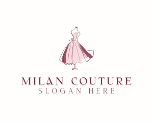 Gown Tailor Couture logo design