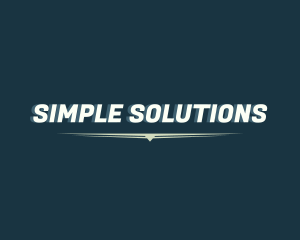 Simple Modern Business logo design