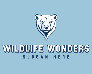 Wildlife Polar Bear logo design