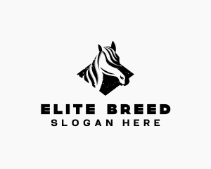 Horse Stallion Equine logo design