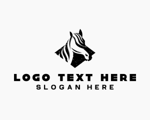 Equestrian - Horse Stallion Equine logo design