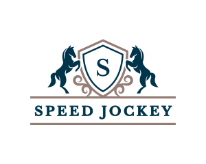 Jockey - Horse Stallion Equestrian logo design