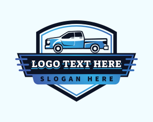 Pickup - Automotive Vehicle Pickup Truck logo design