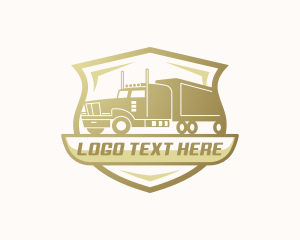 Freight - Freight Delivery Truck logo design