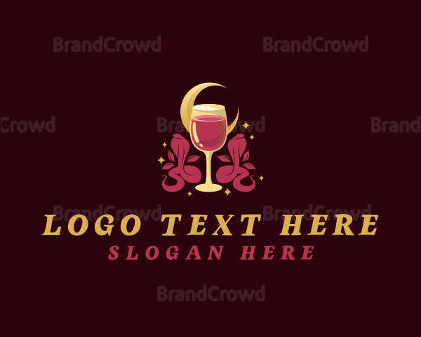 Luxury Snake Wine Logo