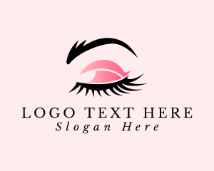 Model - Eyelash Extension Salon logo design