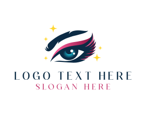 Eyeshadow - Cosmetology Eye Lashes logo design