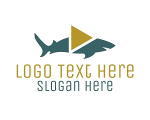 Shark Fish Play Logo