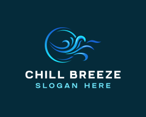 Air Breeze Ventilation logo design